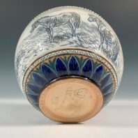 Doulton-Lambeth-Jardiniere-Hannah-Barlow-and-Lucy-Barlow-1884-1