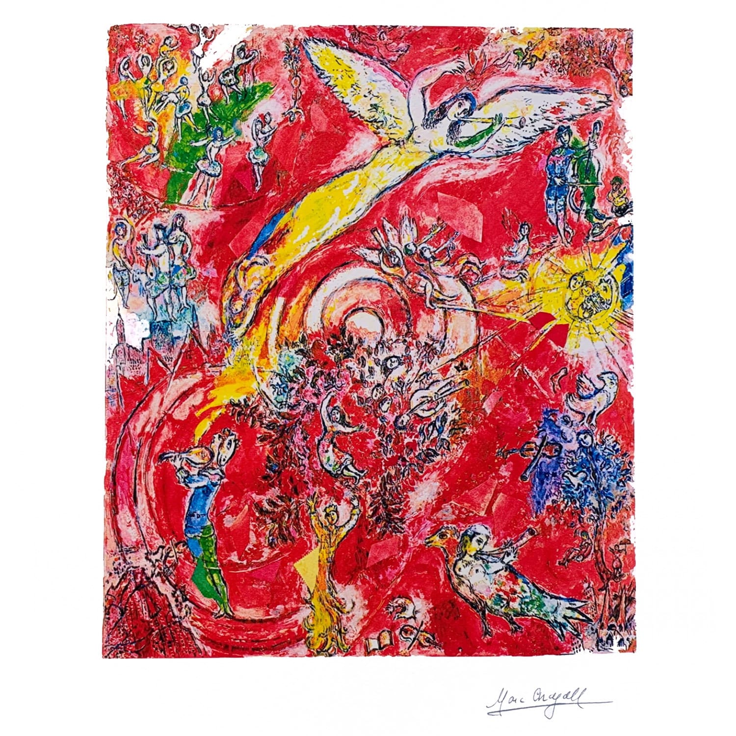 額　Marc　CHAGALL　MA884 額 Marc CHAGALL MA884 - メルカリ