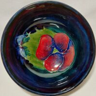 Vintage-Moorcroft-Tubelined-Pansy-Bowl-1