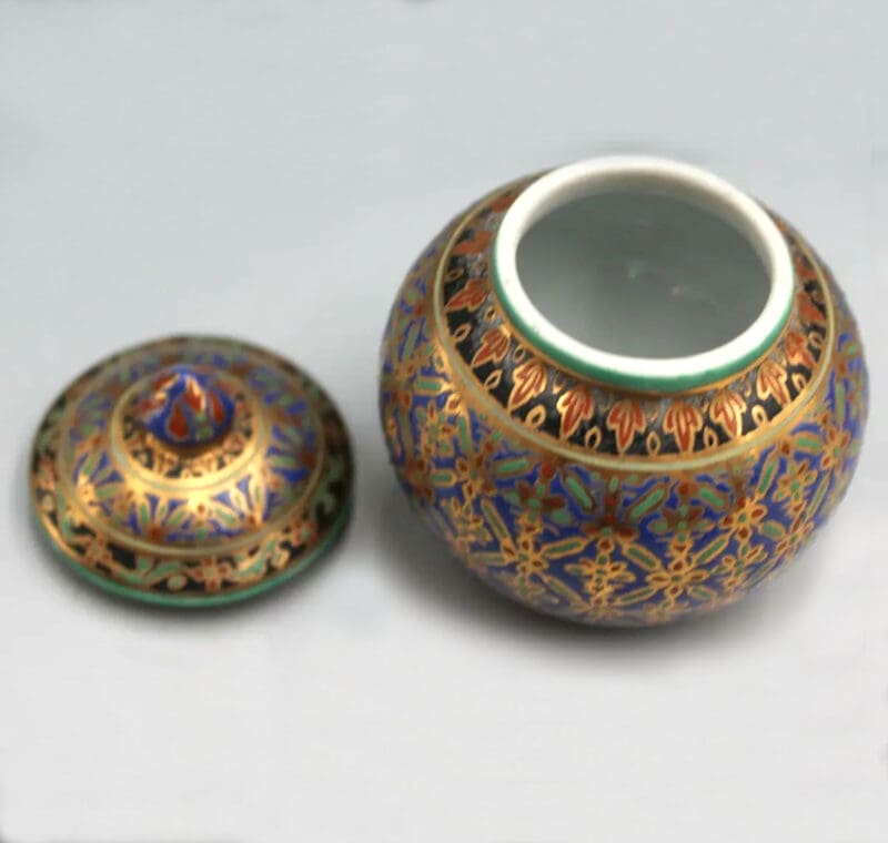 Vintage-Persian-Arabesque-Jar-3 Vintage-Persian-Arabesque-Jar-3