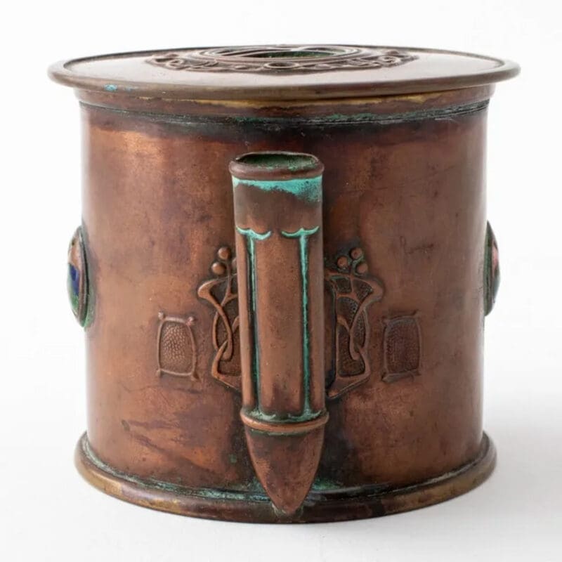 Phoebe-Anna-Traquair-Art-Nouveau-Copper-String-Box-1 Phoebe-Anna-Traquair-Art-Nouveau-Copper-String-Box-1
