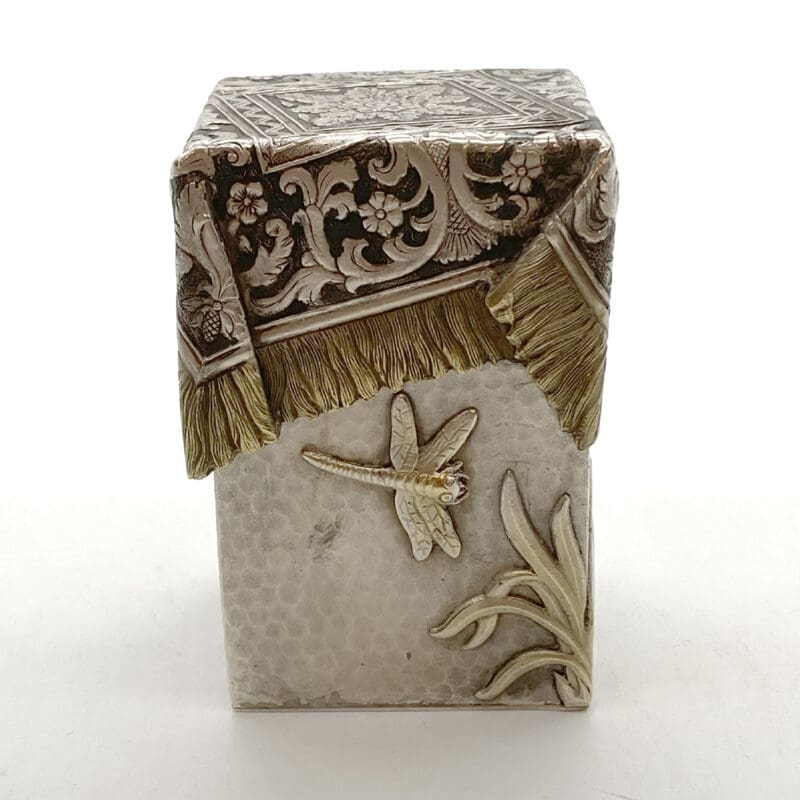 Russian-Ovchinnikov-Trompe-Loeil-Silver-Gold-Tea-Caddy-7 Russian-Ovchinnikov-Trompe-Loeil-Silver-Gold-Tea-Caddy-7
