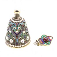 Russian-cloissene-enamel-silver-gilt-perfurme-p-ovchinnokov-4