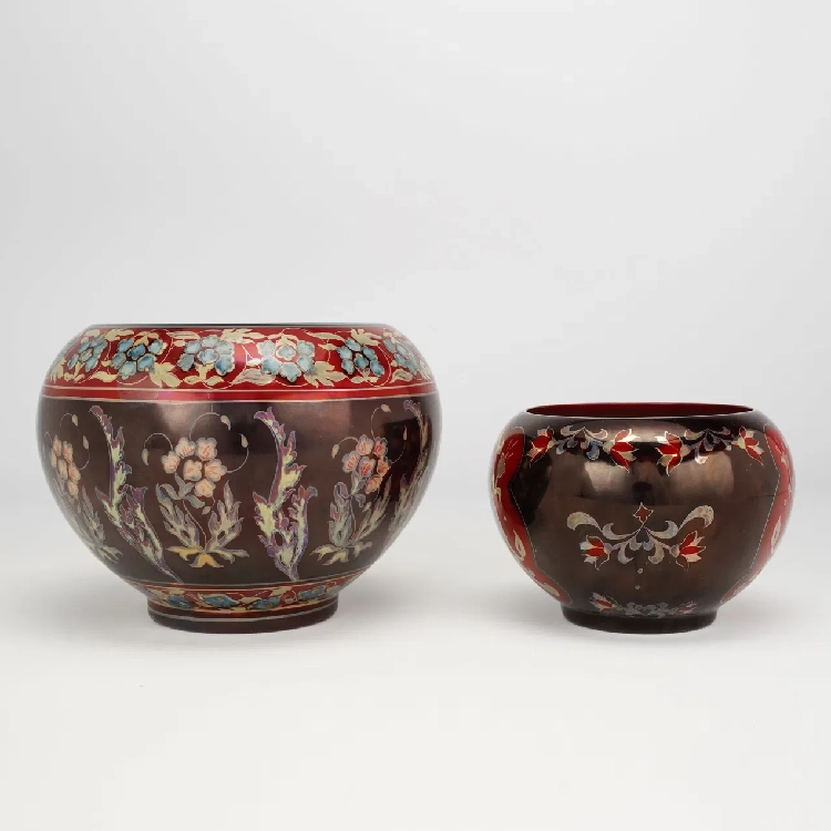 Zsolnay-Antique-Hungarian-Art-Pottery-Front-1