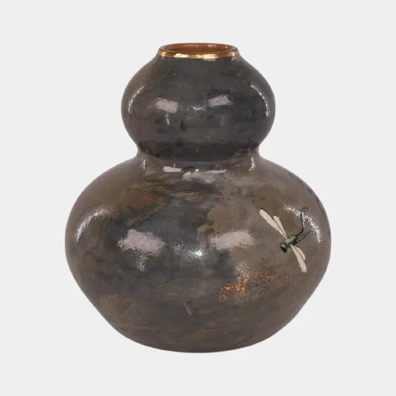 Matt-Morgan-Art-Pottery-Dragonfly-Vase-Nellie-J-Harvey-3 Matt-Morgan-Art-Pottery-Dragonfly-Vase-Nellie-J-Harvey-3