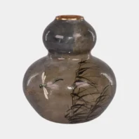 Matt-Morgan-Art-Pottery-Dragonfly-Vase-Nellie-J-Harvey-Gallery