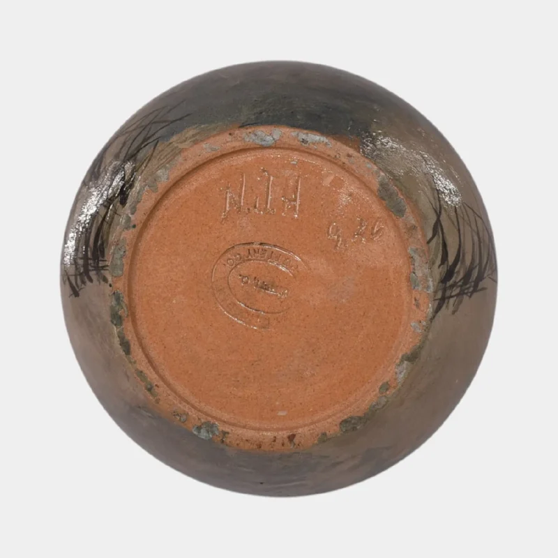 Matt-Morgan-Art-Pottery-Dragonfly-Vase-Nellie-J-Harvey-Marks Matt-Morgan-Art-Pottery-Dragonfly-Vase-Nellie-J-Harvey-Marks