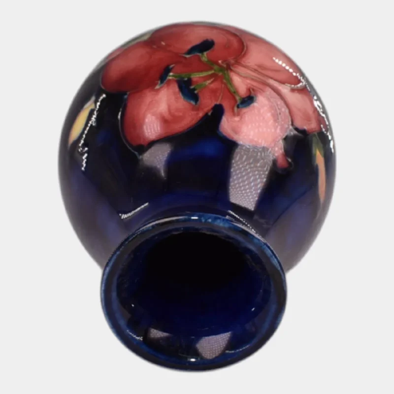 Walter-Moorcroft-African-Lily-Rounded-Vase-4 Walter-Moorcroft-African-Lily-Rounded-Vase-4