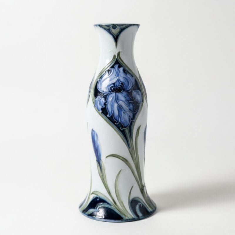 William Moorcroft Florian Ware "Iris" Vase, circa