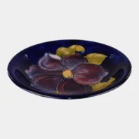 William-Moorcroft-Clematis-Plate-1