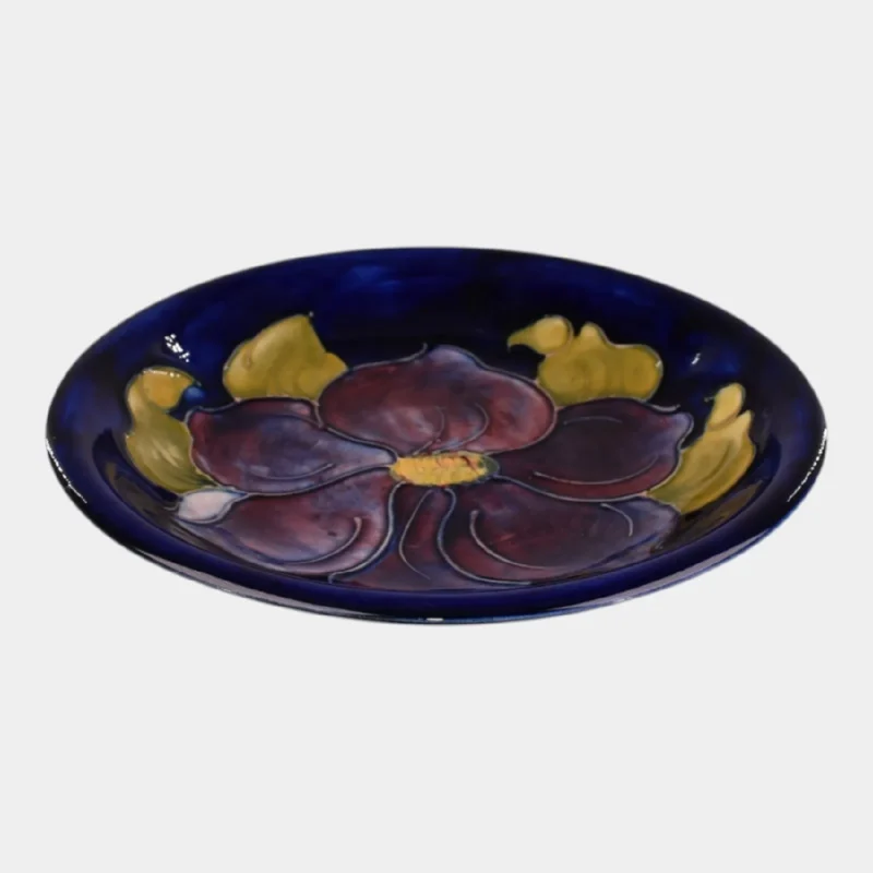 William-Moorcroft-Clematis-Plate-2 William-Moorcroft-Clematis-Plate-2