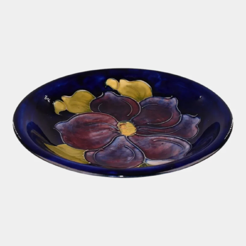 William-Moorcroft-Clematis-Plate-3 William-Moorcroft-Clematis-Plate-3