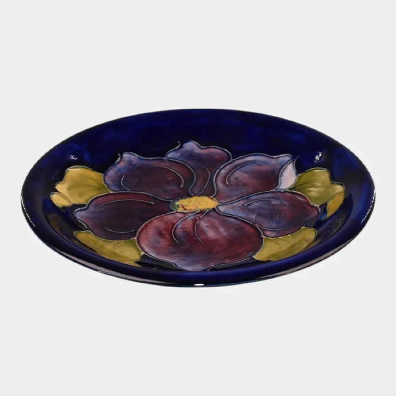 William-Moorcroft-Clematis-Plate-4 William-Moorcroft-Clematis-Plate-4