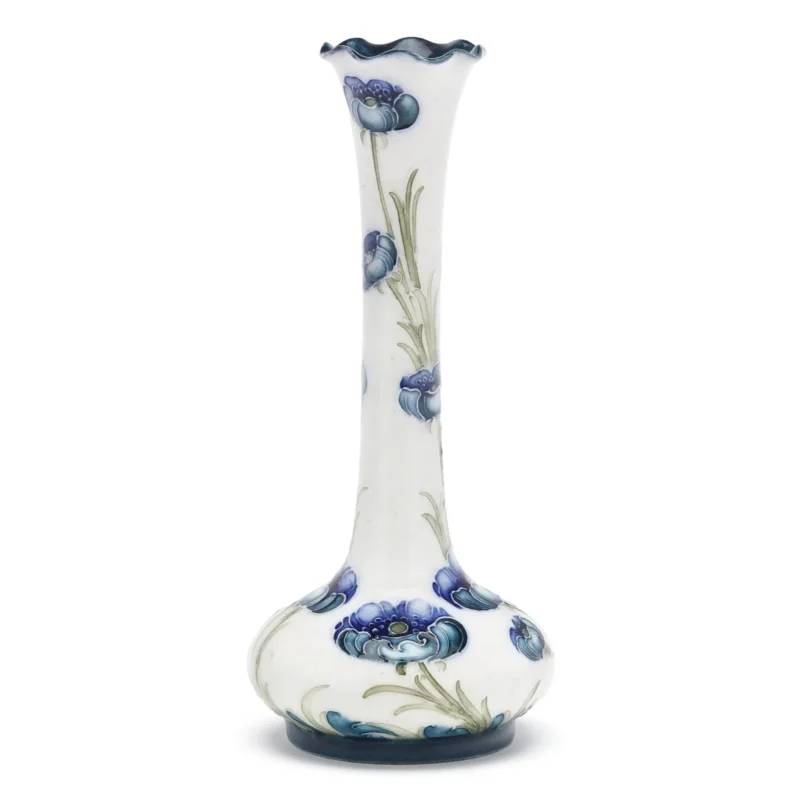 William Moorcroft for James MacIntyre and Co Florian Ware Bud Vase-2 William Moorcroft for James MacIntyre and Co Florian Ware Bud Vase-2