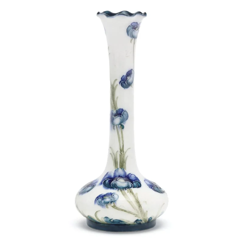 William Moorcroft for James MacIntyre and Co Florian Ware Bud Vase-3 William Moorcroft for James MacIntyre and Co Florian Ware Bud Vase-3