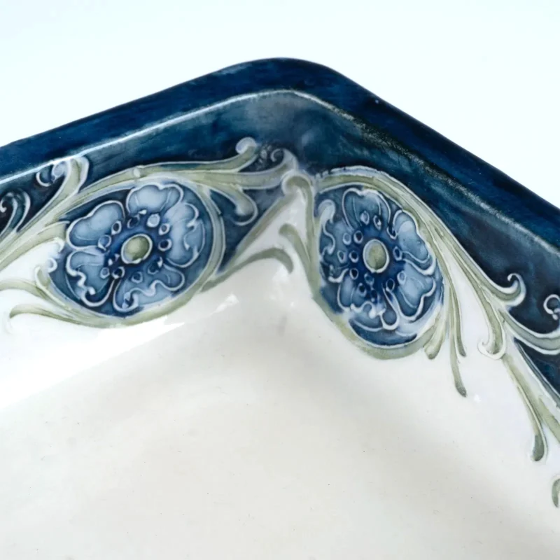 William Moorcroft for James MacIntyre and Co Florian Ware Poppy Tray-4 William Moorcroft for James MacIntyre and Co Florian Ware Poppy Tray-4
