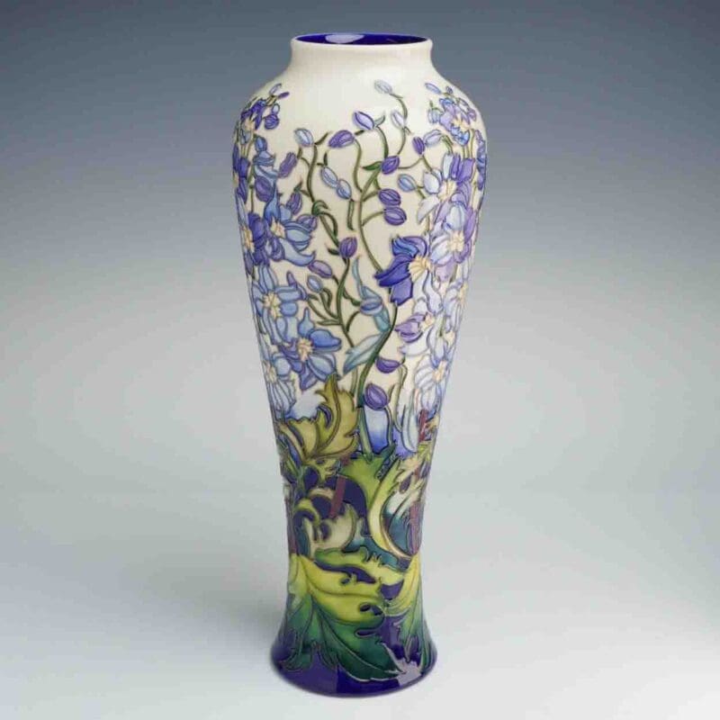 Moorcroft King Charles III Coronation Vase, Limited Edition (11/30), Signed by Artist Emma Bossons