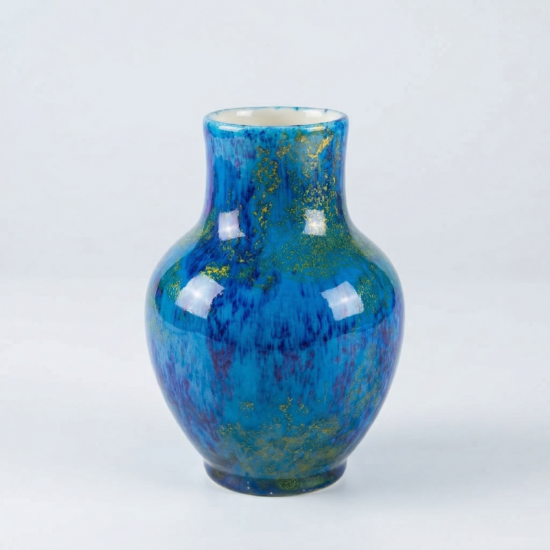 Paul Milet, MP Sèvres French Art Pottery Vase, early 1900s